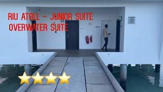 Hotel Riu Atoll (Maldives) - Junior Suite Overwater Room Review!