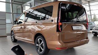 New VOLKSWAGEN CADDY Maxi 2022 - FIRST LOOK & visual REVIEW (exterior, interior, practicality)