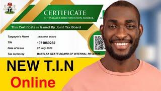 How to Get Your Tax Identification Number Online in Nigeria 2023 (How to register TIN Number)