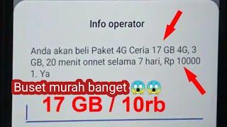 kode dial Telkomsel murah 2021 || 17GB CUMA Rp 10000 ngeri