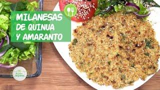 MILANESAS DE QUINUA Y AMARANTO | Comer Vegano