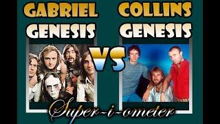 Peter Gabriel's Genesis vs Phil Collins' Genesis | with the SUPER-I-OMETER