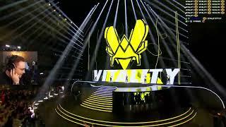 Vitality entrance to the CHAMPIONS STAGE of the last CSGO MAJOR EVER -   PARIS 2023
