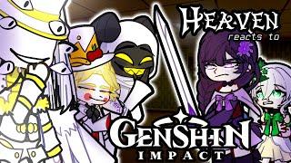 Hazbin Hotel Heaven reacts to Archons Genshin Impact ️Gacha 2 Hazbin Hotel Prime reacts to TikTok