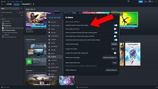 How To Enable & Disable Steam Overlay in All Games