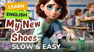 [SLOW] My New Shoes | Improve your English | Listen and speak English Practice Slow & Easy