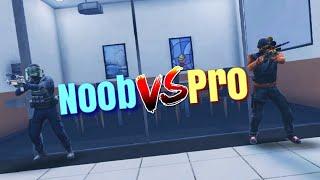Critical Ops - Noob vs Pro | Weapons Use