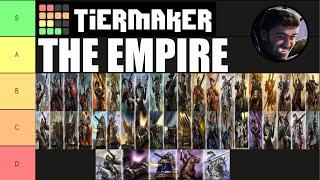 Empire Unit Roster Tier List Updated Warhammer 3