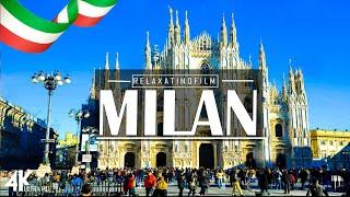 Beautiful Milan 4K • Relaxing Italian Music, Instrumental Romantic • Video 4K UltraHD