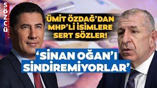 Ümit Özdağ'dan MHP'li İsimlere Çok Sert Sözler! ‘Bu Tepkiyi HÜDA PAR’a Gösterselerdi’