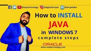 How to install java in windows 7 step by step