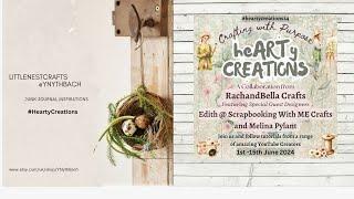 #heartycreations24 - A collaboration with @rachandbella_crafts