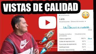 Te enseño Cómo comprar Vistas en YouTube BARATAS y de CALIDAD 2023 