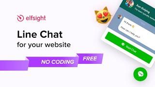  BEST Line Chat Widget for Website | Elfsight
