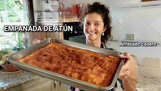 EMPANADA DE ATÚN amasado caseiro  || {NUSKA}