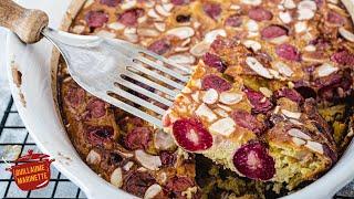 Clafoutis aux cerises HEALTHY, comment faire ? Recette facile et rapide