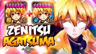 New WIND+WATER ZENITSU AGATSUMA in ONE TEAM - Summoners War