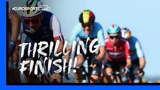 THRILLING FINISH!  | UEC European Championships Elite Men's Road Race 2023 | Highlights