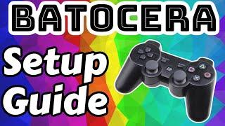 PlayStation Style Controller Setup & Mapping Guide On Batocera - How To Map Gamepad Controller