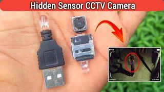 How To Make Hidden Spy CCTV Camera From LED Sensor