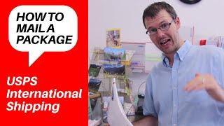 How to Mail and Ship a Package Internationally with the U.S. Post Office | English on the Street