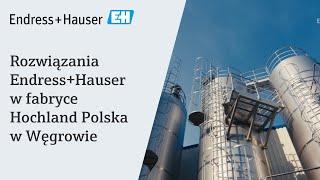 Rozwiązania Endress+Hauser w fabryce Hochland Polska w Węgrowie