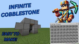 The Infinite Stone Generator in Minecraft 1.21