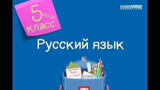 Русский язык. 5 класс. Люди и их профессии. Правописание суффиксов -чик-, -щик- /14.12.2020/