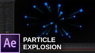 After Effects PARTICLE EXPLOSION tutorial | No plug-ins!