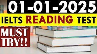 IELTS Reading Test 2024 with Answers | 01.01.2025