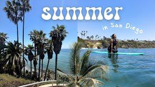 summer in San Diego | surfing, beach picnic, SD fair