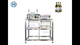 Semi Automatic Beer Bottle Filling Machine:Fill beer bottle(200-800 BPH Beer Bottle Filling Machine)