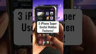 3 iPhone Super Useful Hidden Features!