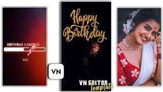 VN Birthday video Template | vn video editor birthday video Telugu