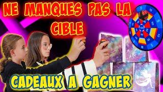 CHALLENGE : NE MANQUES PAS LA CIBLE --- CADEAUX A GAGNER