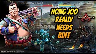 Devs Have Mercy on our FatBoy Buff Hong Joo please // Shadow Fight 4: Arena