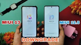 CARA LENGKAP DOWNGRADE MIUI 13 KE MIUI 12.5 DI XIAOMI / POCO