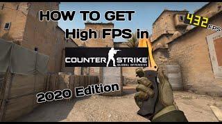 Guide on how to get higher FPS in CSGO 2020