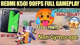 Redmi K50i Smooth+90fps  BGMI Full Gameplay | Redmi K50i 90fps Pubg Test | Redmi K50i 90fps Test