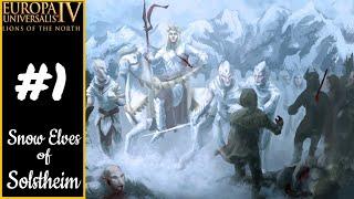 Europa Universalis 4 | Mod Elder Scrolls Universalis | Snow elven Kingdom of Solstheim |#1