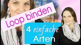 Loop binden | Anleitung Damen | 4 einfache Arten