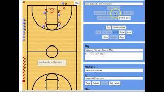 Basketball Inbounds Play vs a Man to Man - Easy Middle or High School Basketball Plays