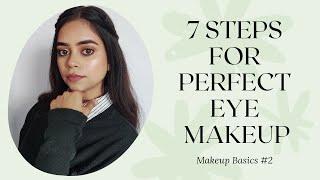 ONLY 7 STEPS FOR PERFECT EYE MAKEUP #makeupshorts #shorts