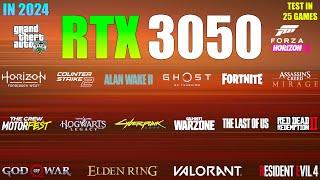 RTX 3050 Laptop : Test in 25 Games in 2024 - is 4GB of VRAM Enough?