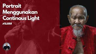 Portrait Menggunakan Continuos Light