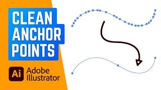 CLEAN Anchor Points in Illustrator (With a Single Click!)