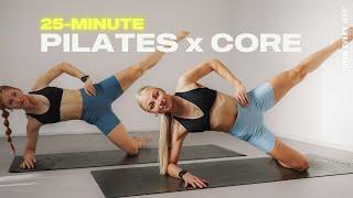 25 Min. Pilates x Core w/ Marie Steffen | Intermediate | No Repeats, No Equipment