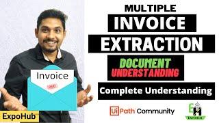 Uipath Invoice Extraction (PDF AUTOMATION 2021 COMPLETE TUTORIAL) Using Document Understanding