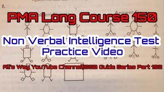 PMA Long Course 150|Non Verbal Intelligence Test Practice|Analogy|Series Completion|#issb #pma