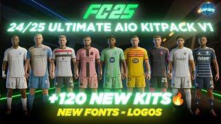 24/25 Ultimate AIO Kits V1 Mod For FC 25 (New Alternative Kits - Fonts) TU3